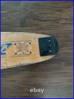 Vintage Santa Cruz 29 5- Ply 1970's Skateboard Deck Kicktail