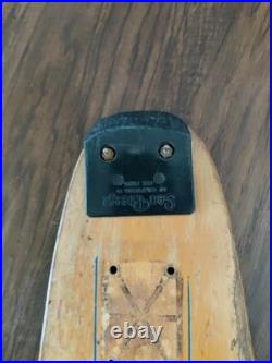 Vintage Santa Cruz 29 5- Ply 1970's Skateboard Deck Kicktail