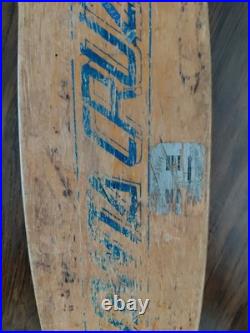 Vintage Santa Cruz 29 5- Ply 1970's Skateboard Deck Kicktail