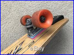 Vintage Santa Cruz 5 Ply Skateboard, Dogtown, Alva, G&S