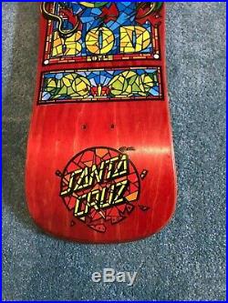 Vintage Santa Cruz Bod Boyle Skateboard Deck Natas Gonz Zorlac Powell Peralta