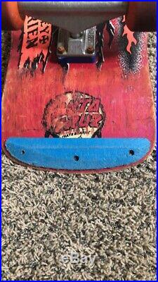 Vintage Santa Cruz Corey OBrien Reaper skateboard