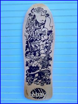 Vintage Santa Cruz Eric Dressen Jeff Grosso Alice In Wonderland Skateboard Deck