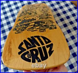 Vintage Santa Cruz Eric Dressen Jeff Grosso Alice In Wonderland Skateboard Deck