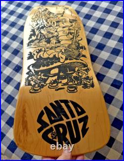 Vintage Santa Cruz Eric Dressen Jeff Grosso Alice In Wonderland Skateboard Deck