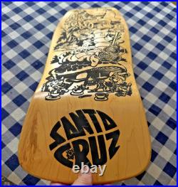 Vintage Santa Cruz Eric Dressen Jeff Grosso Alice In Wonderland Skateboard Deck