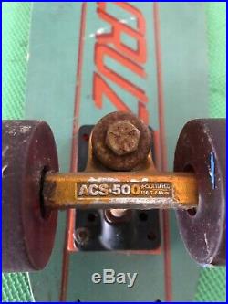 Vintage Santa Cruz Fiberglass Skateboard