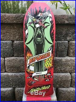 Vintage Santa Cruz Jeff Grosso Demon skateboard Powell Peralta Anti hero sma