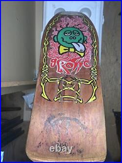 Vintage Santa Cruz Jeff Grosso/acid Head Skateboard Deck