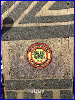 Vintage Santa Cruz Jeff Kendall Complete Skateboard 1990 Atomic Man Tracker