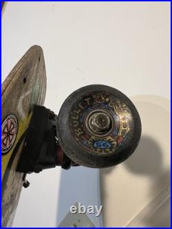 Vintage Santa Cruz Jeff Kendall Complete Skateboard 1990 Atomic Man Tracker