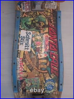 Vintage Santa Cruz Jeff Kendall Complete Skateboard Deck OG Independent Trucks