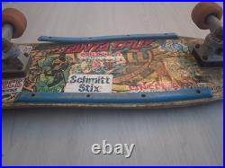 Vintage Santa Cruz Jeff Kendall Complete Skateboard Deck OG Independent Trucks