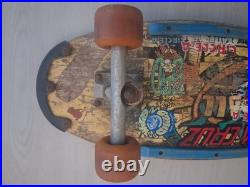 Vintage Santa Cruz Jeff Kendall Complete Skateboard Deck OG Independent Trucks