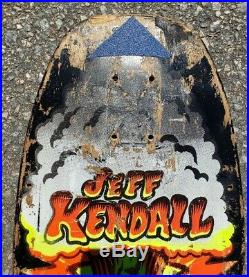Vintage Santa Cruz Jeff Kendall End Of The World Skateboard 1980s NOT REISSUE