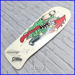 Vintage Santa Cruz Keith Meek Signed Slasher Reissue Skateboard Deck New