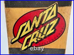 Vintage Santa Cruz Missile II Concave Rob Roskopp Face 2 Skateboard C0ckr0ach