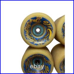 Vintage Santa Cruz OJ II Street Speed Skateboard Wheels Rare 80s Bones Reds