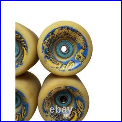 Vintage Santa Cruz OJ II Street Speed Skateboard Wheels Rare 80s Bones Reds