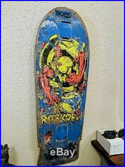 Vintage Santa Cruz Rob Roskopp OG Target III Skateboard Deck