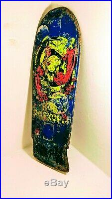 Vintage Santa Cruz Rob Roskopp OG Target III Skateboard Deck