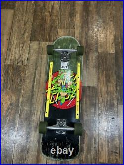 Vintage Santa Cruz Skateboard Complete Ninja Turtles
