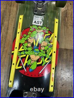 Vintage Santa Cruz Skateboard Complete Ninja Turtles