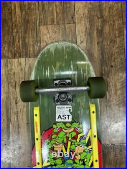 Vintage Santa Cruz Skateboard Complete Ninja Turtles
