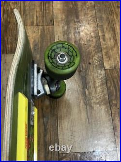 Vintage Santa Cruz Skateboard Complete Ninja Turtles