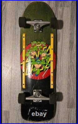 Vintage Santa Cruz Skateboard Complete Ninja Turtles Kruk 80s 90s TMNT