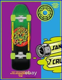 Vintage Santa Cruz Skateboard Complete Ninja Turtles Kruk 80s 90s TMNT