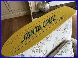 Vintage Santa Cruz Skateboard Deck 70s NOS Fiberglass 1977