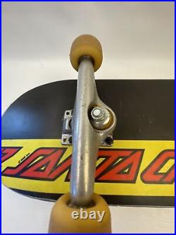 Vintage Santa Cruz Skateboard Ever Slick WithIndependent Trucks & SCS Brats Wheels