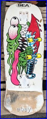Vintage Santa Cruz Slasher & Jeff Kendall Skateboard Decks