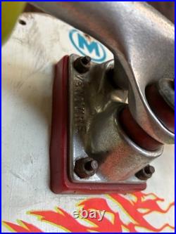 Vintage Santa Cruz Slasher Skateboard Perralta Bones Threes fishtail Meek r/sc Vintage Santa Cruz Slasher Skateboard Perralta Bones Threes fishtail Meek r/sc