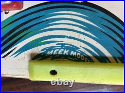 Vintage Santa Cruz Slasher Skateboard Perralta Bones Threes fishtail Meek r/sc