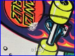 Vintage Santa Cruz Slasher Skateboard Perralta Bones Threes fishtail Meek r/sc