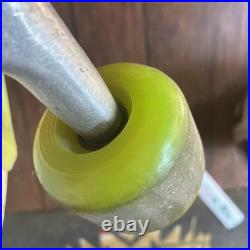 Vintage Santa Cruz Slasher Skateboard Perralta Bones Threes fishtail Meek r/sc