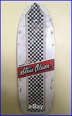 Vintage Santa Cruz Steve Olson Skateboard Deck