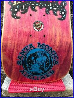 Vintage Santa Monica Airlines Mike Conroy nos skateboard Alva Santa Cruz Powell