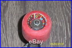 Vintage Santa Monica Airlines Natas Evil Cat Skateboard Santa Cruz Bullet Wheel