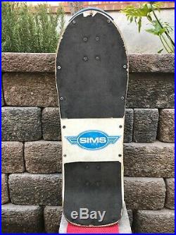 Vintage Sims Jeff Phillips skateboard Santa Cruz Powell Peralta sma
