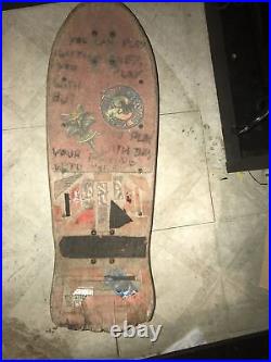 Vintage Skateboard Cell Block Santa Cruz Corey O'Brien Reaper Powell Bones Read