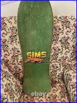 Vintage Skateboard Deck NOS Sims Eric Nash 1990 Powell SMA Santa Cruz Ava OG
