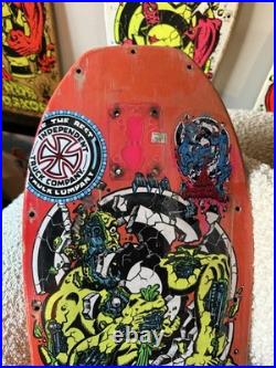 Vintage Skateboard Rob Roskopp Target 4 Santa Cruz