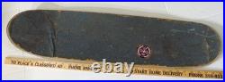 Vintage Tom Knox Santa Cruz Skateboard Deck Concave Double Kick Devil Satan