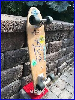 Vintage Tony Alva skateboard Dogtown zephyr z flex Zboy Sims Santa Cruz
