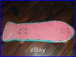 Vintage Very Rare 1980's Santa Cruz Rob Roskopp Target 3 Design Skateboard