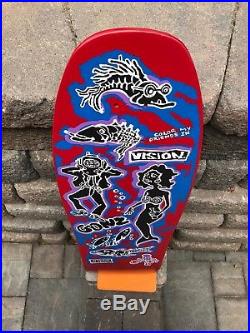 Vintage Vision Mark Gonzales Skateboard nos Krooked Blind Sims Santa Cruz World