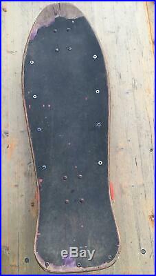 Vintage original Santa Cruz Mitsugu Toyoda skateboard deck powell alva slammer